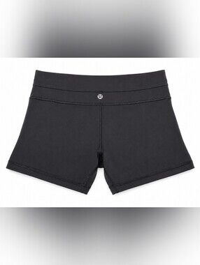 Lululemon Women’s Size 8 Black High Rise Athletic Workout Shorts
